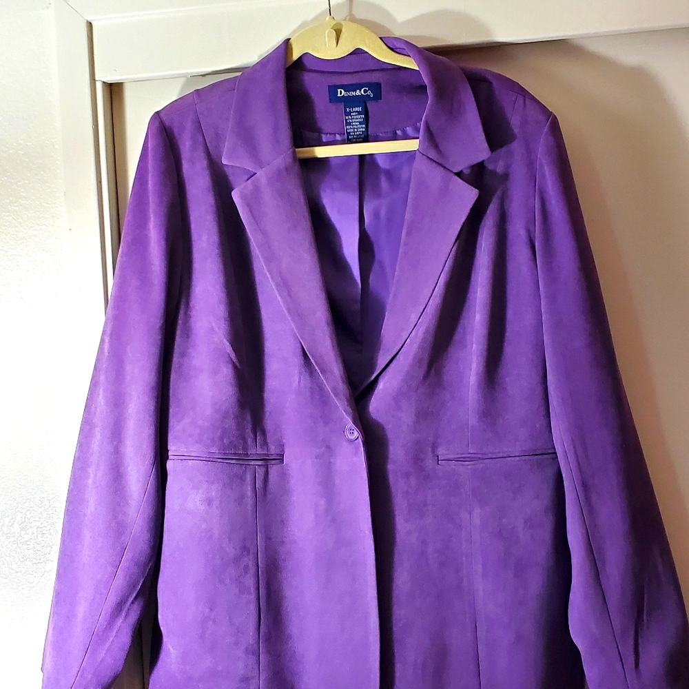 Purple Blazer